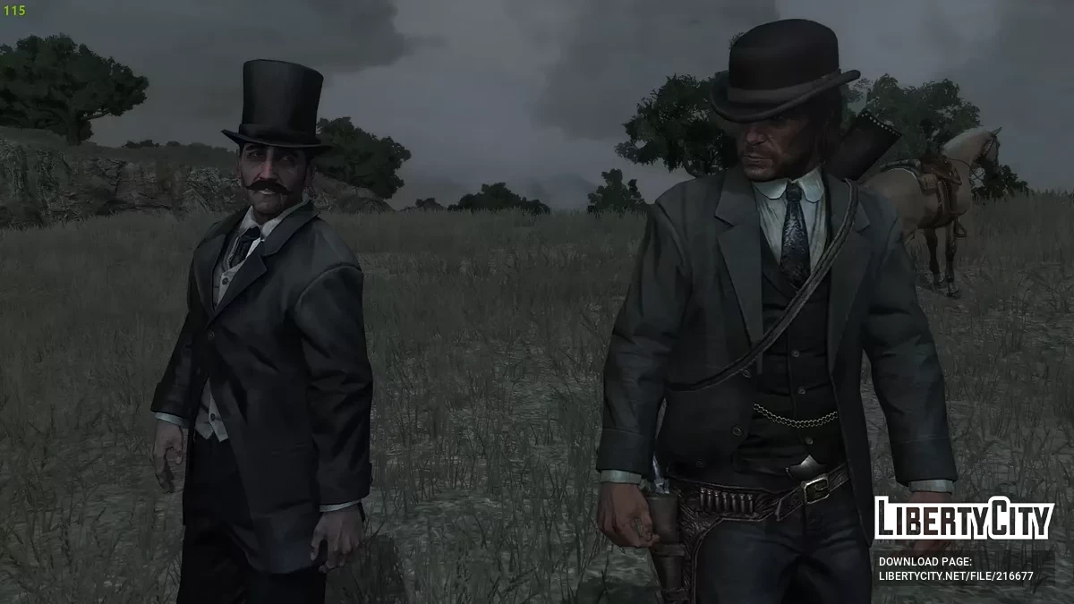 Униформа бюро для Джона Марстона / Red Dead Redemption