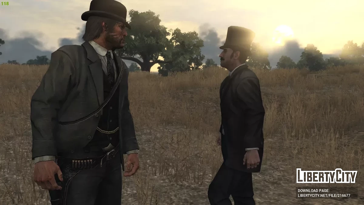 Униформа бюро для Джона Марстона / Red Dead Redemption