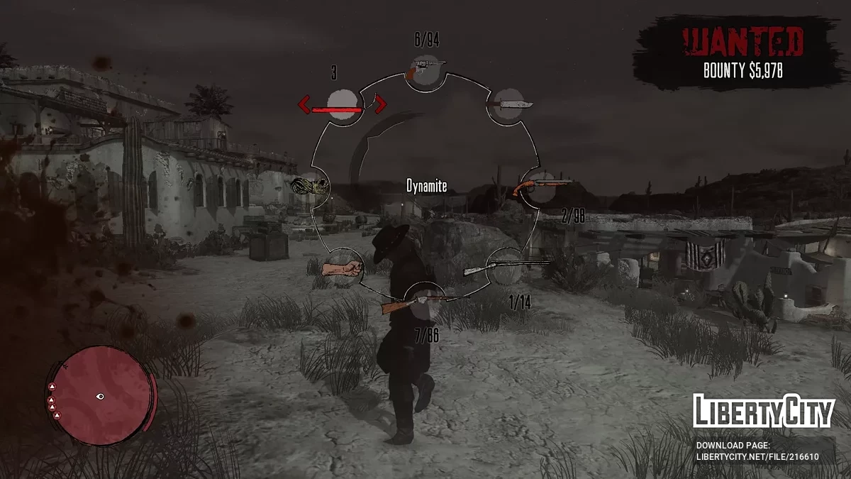 Цветные иконки оружия / Red Dead Redemption
