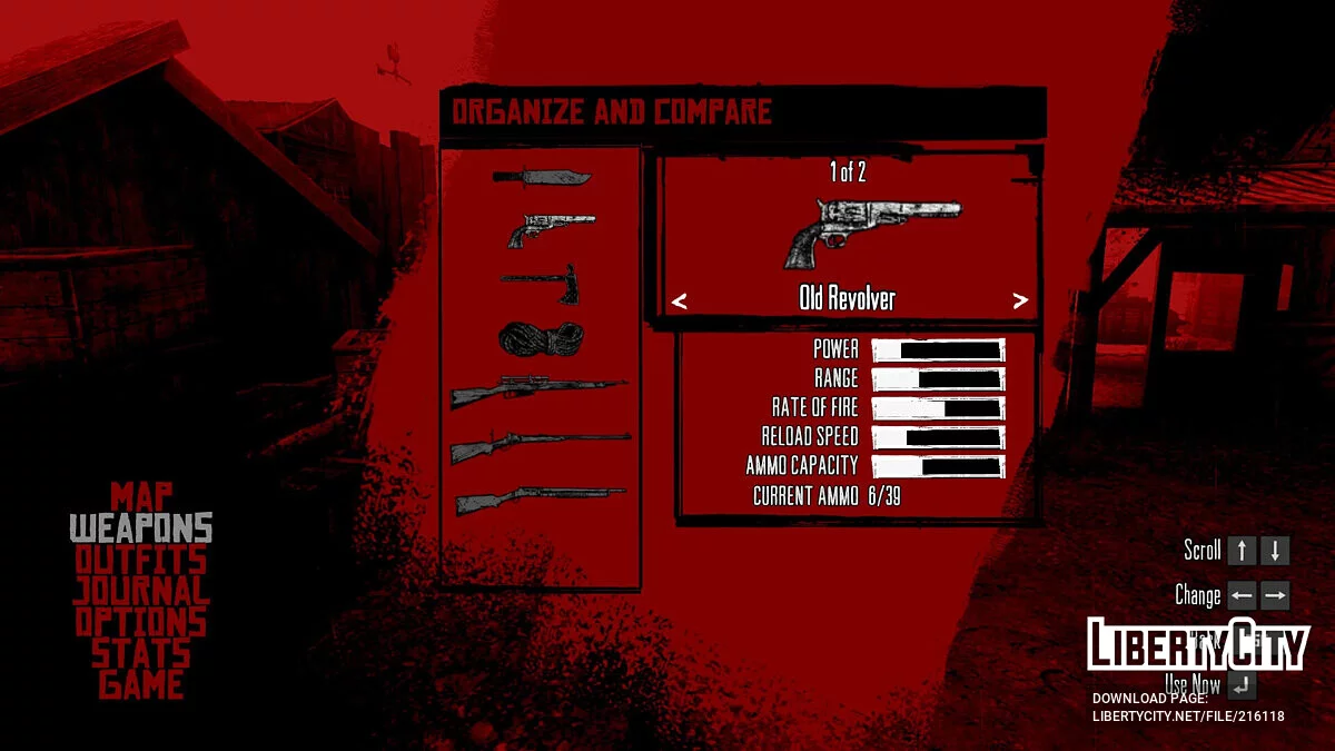 Револьвер Colt Walker / Red Dead Redemption