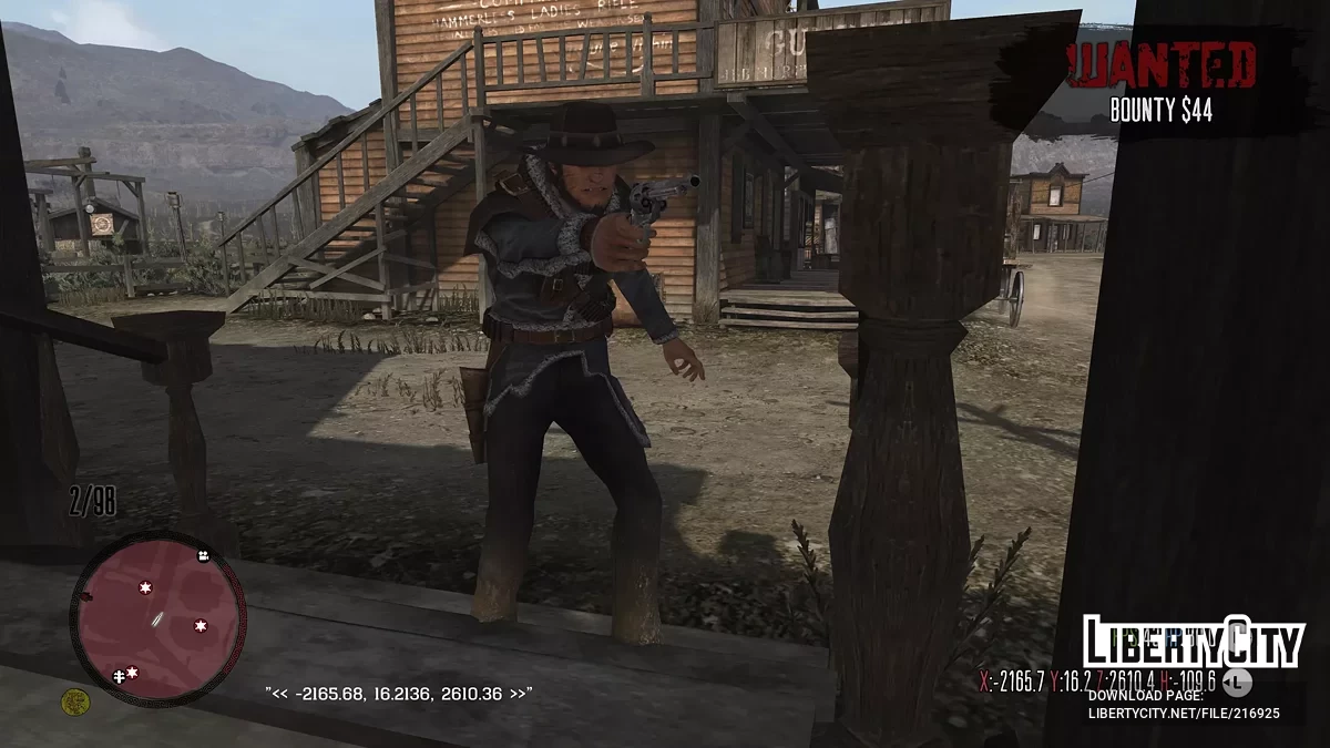 Персонажи из Red Dead Revolver и Undead Nightmare вместо законников / Red Dead Redemption