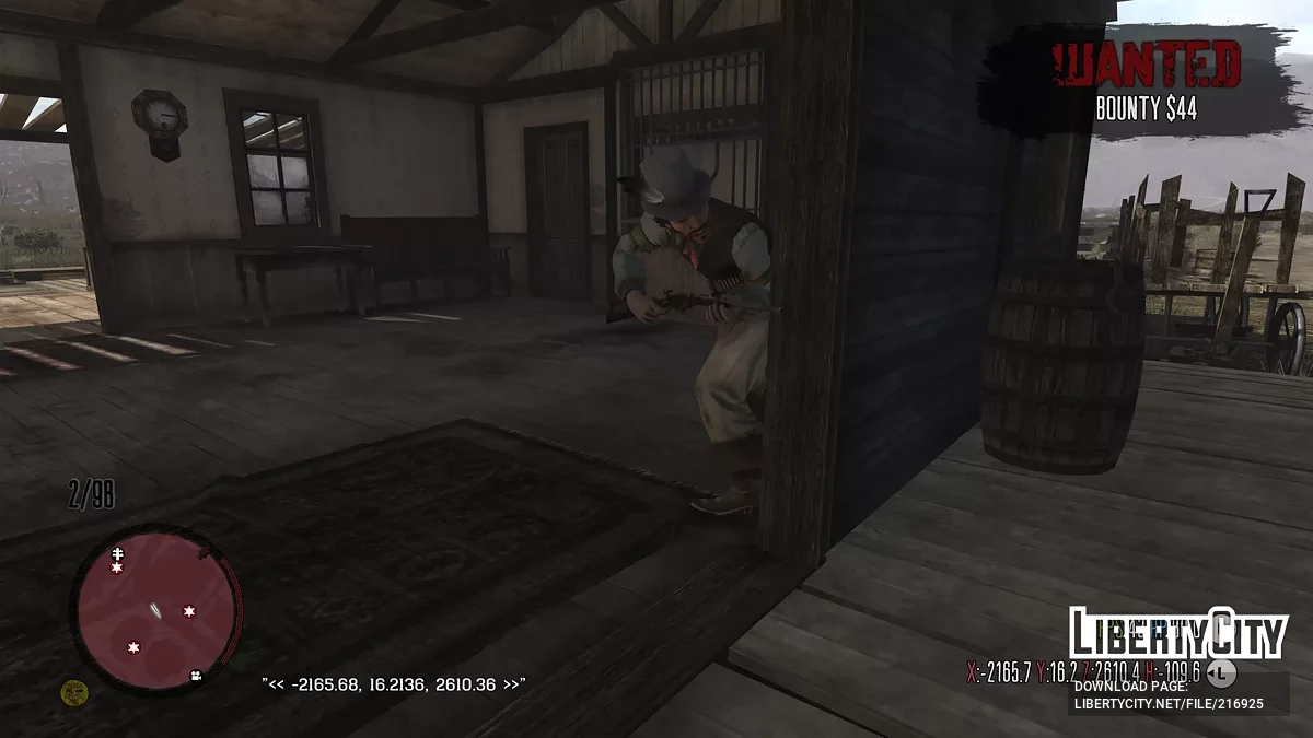 Персонажи из Red Dead Revolver и Undead Nightmare вместо законников / Red Dead Redemption