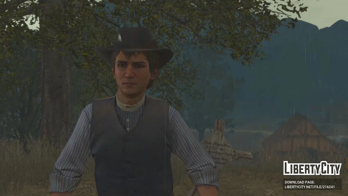 Ребенок Джек Марстон из эпилога / Red Dead Redemption