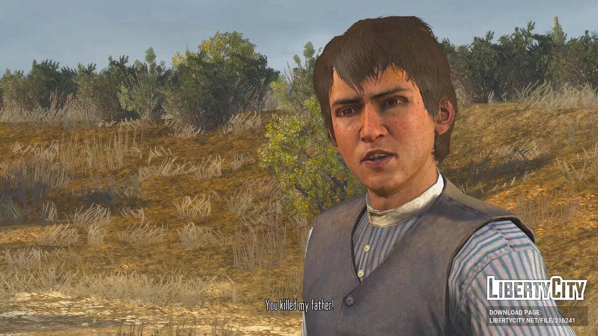 Ребенок Джек Марстон из эпилога / Red Dead Redemption