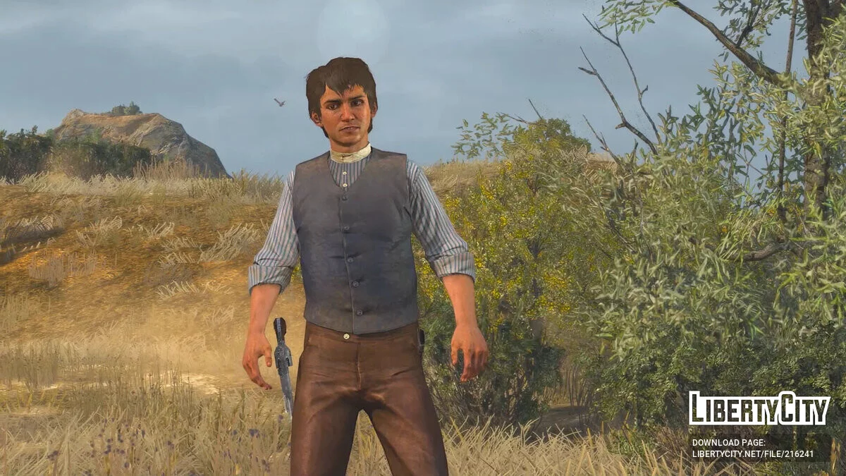Ребенок Джек Марстон из эпилога / Red Dead Redemption