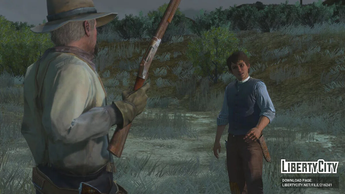 Ребенок Джек Марстон из эпилога / Red Dead Redemption