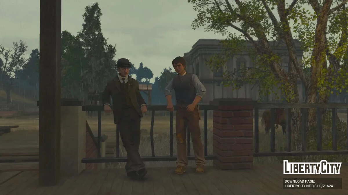 Ребенок Джек Марстон из эпилога / Red Dead Redemption