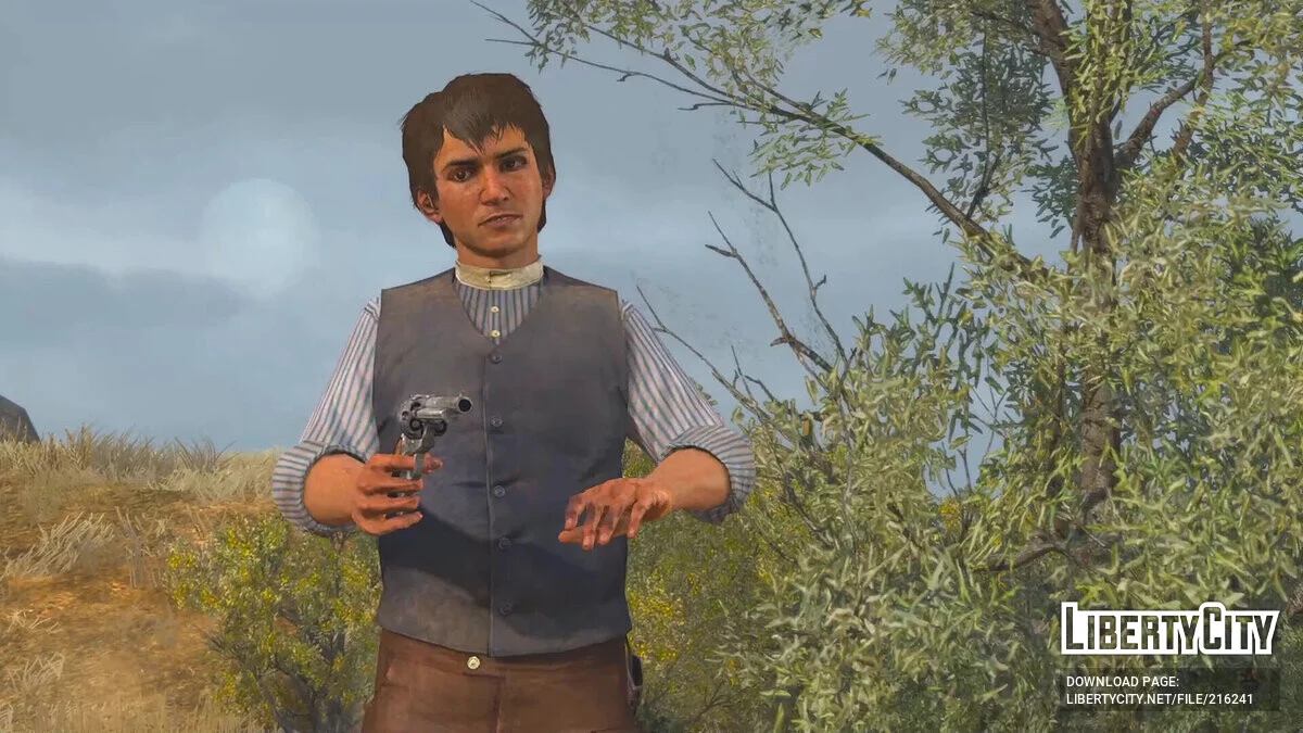 Ребенок Джек Марстон из эпилога / Red Dead Redemption