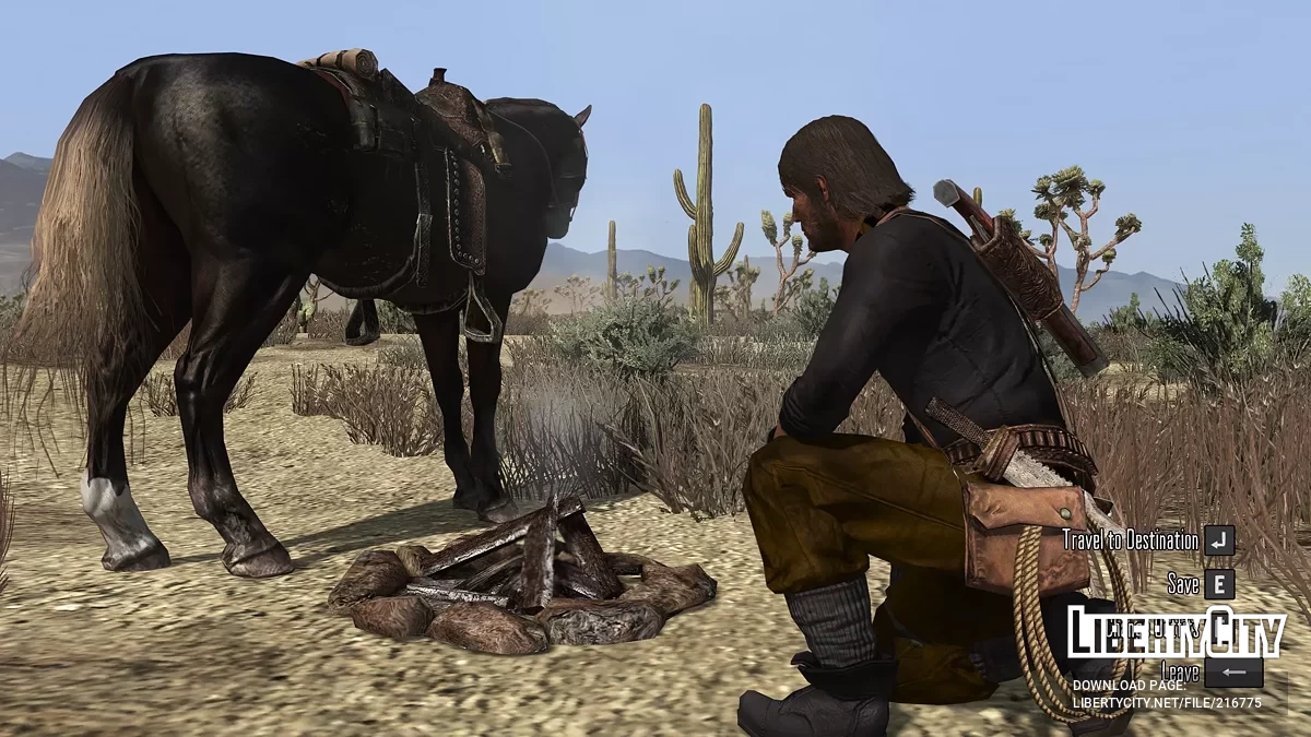 Черно-коричневый костюм охотника за сокровищами / Red Dead Redemption