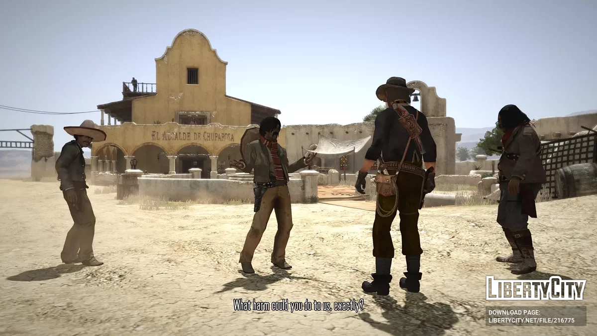 Черно-коричневый костюм охотника за сокровищами / Red Dead Redemption