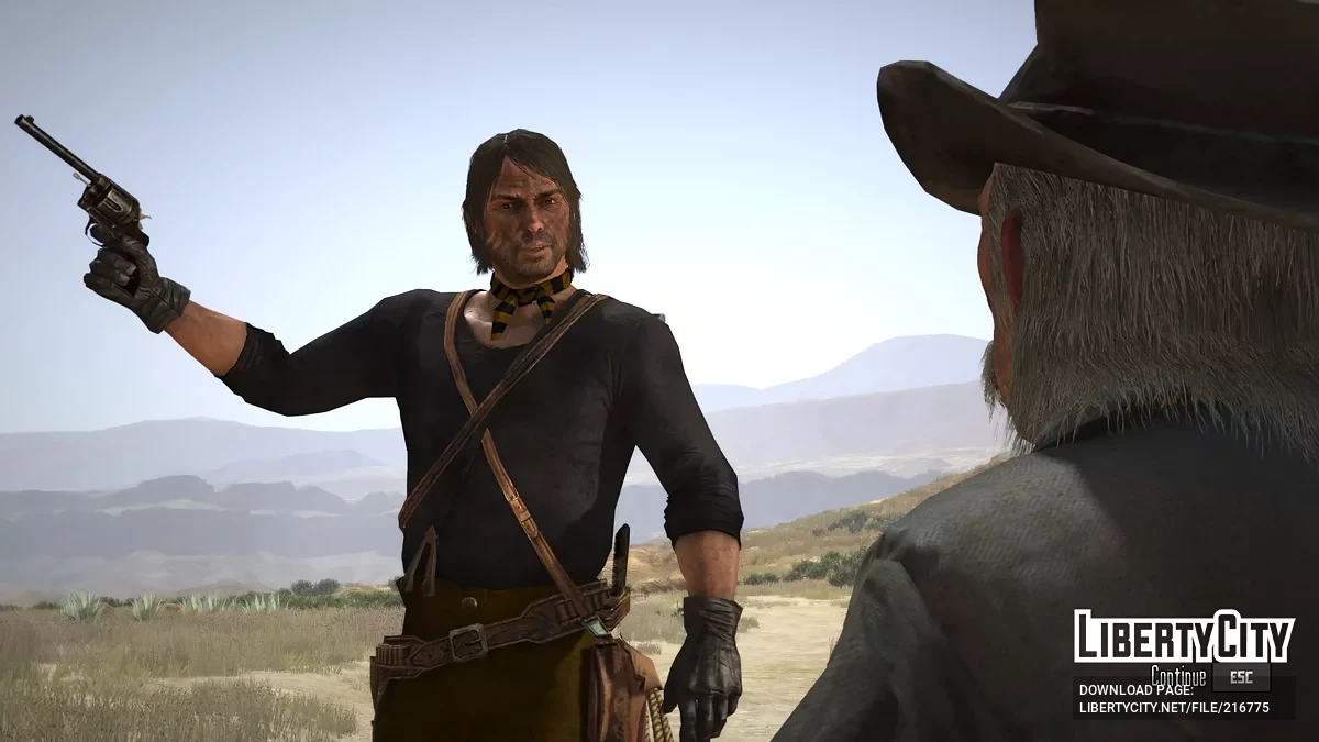 Черно-коричневый костюм охотника за сокровищами / Red Dead Redemption