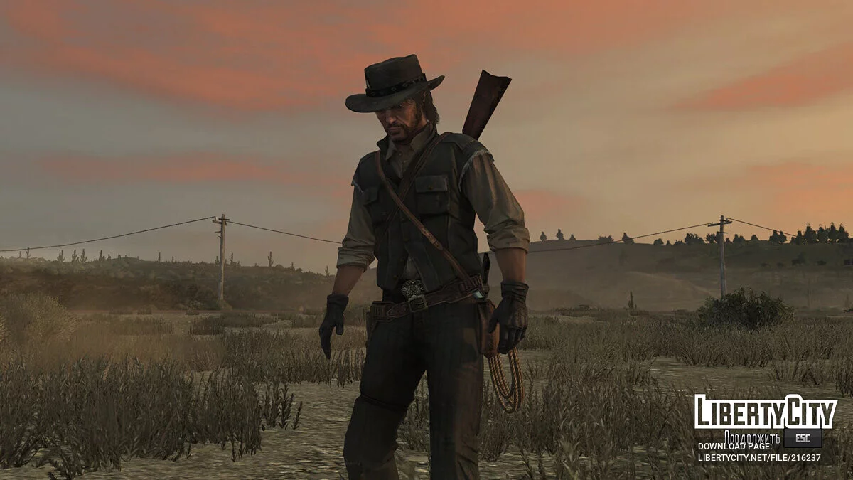 Джон из бета-версии / Red Dead Redemption