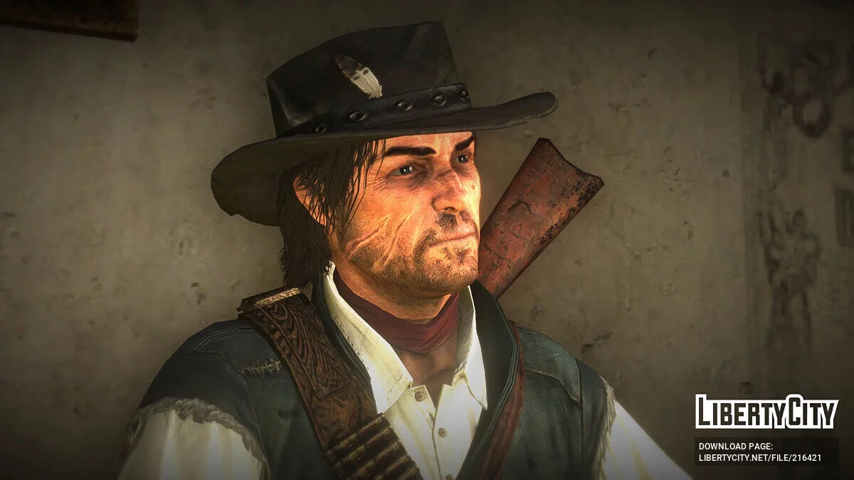 Джон Марстон из эпилога RDR2 / Red Dead Redemption