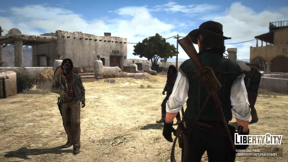 Джон Марстон из эпилога RDR2 / Red Dead Redemption