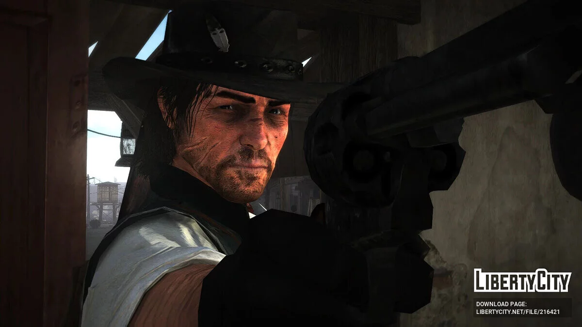 Джон Марстон из эпилога RDR2 / Red Dead Redemption