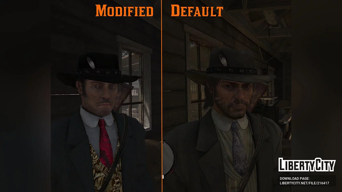 Измененная внешность Джона / Red Dead Redemption