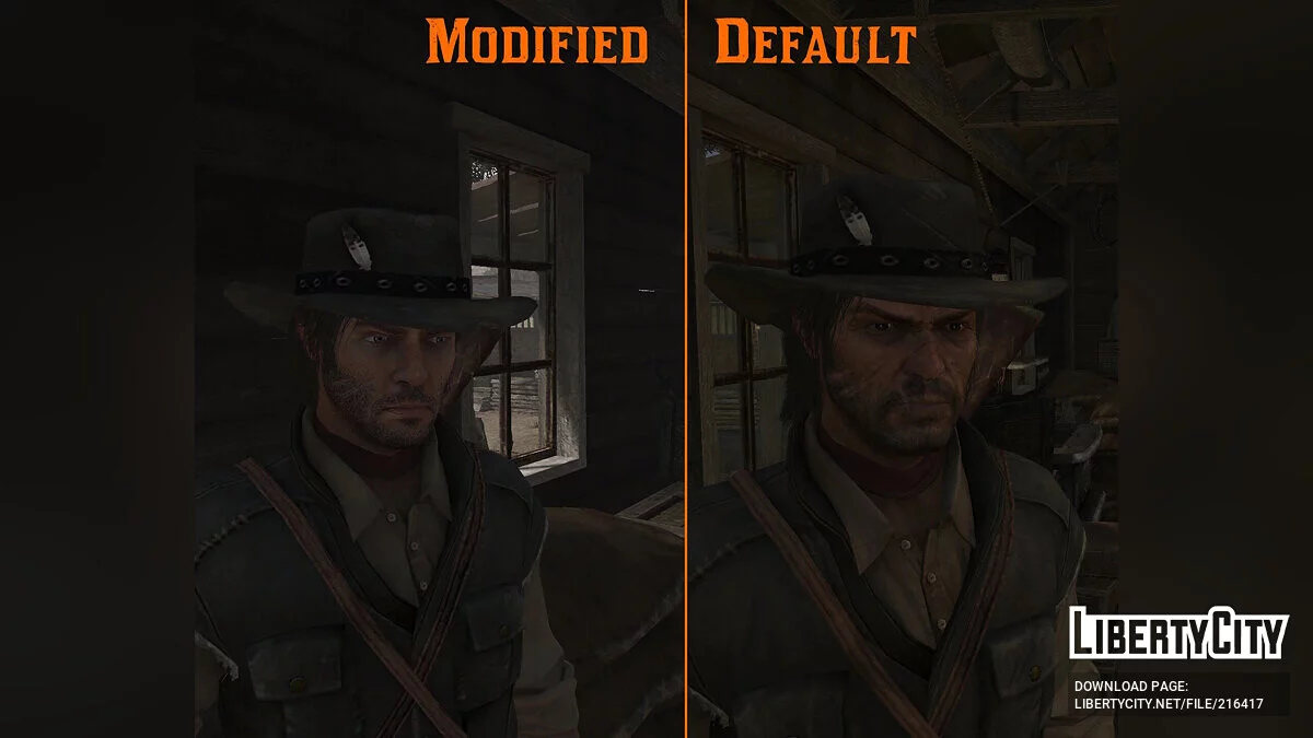 Измененная внешность Джона / Red Dead Redemption
