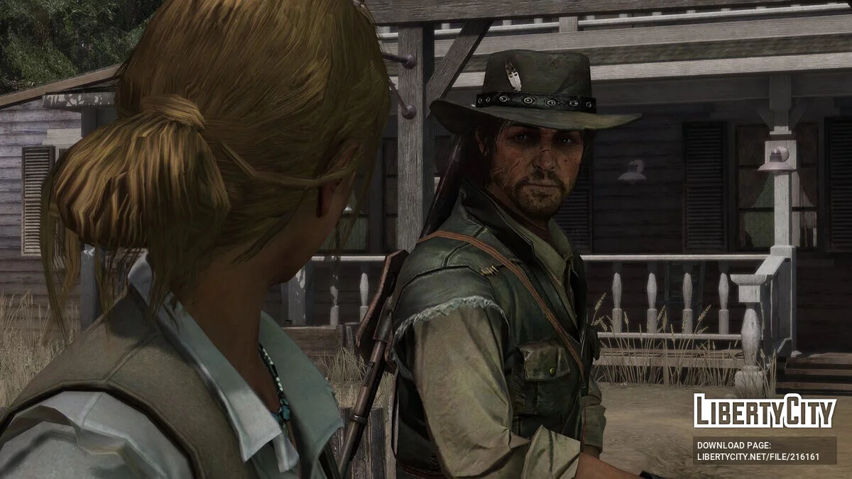 Лицо Джона Марстона в высоком качестве / Red Dead Redemption