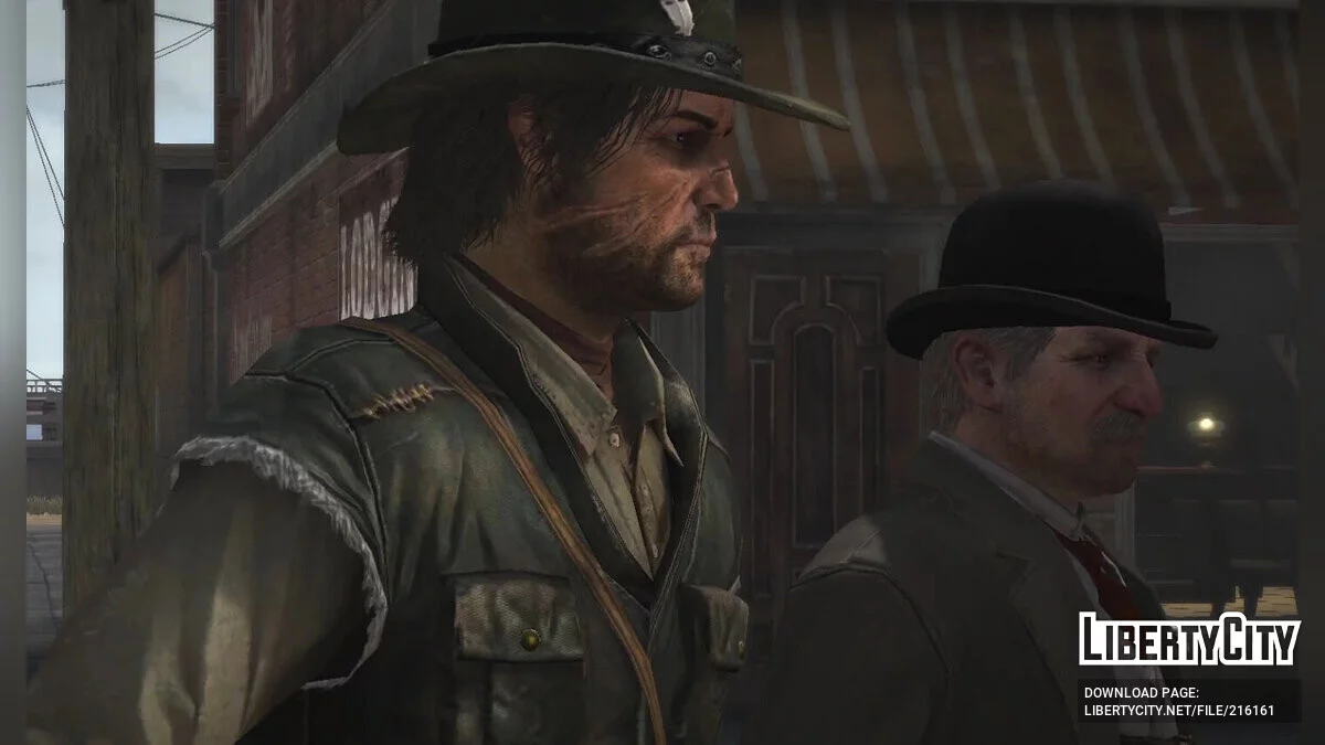 Лицо Джона Марстона в высоком качестве / Red Dead Redemption