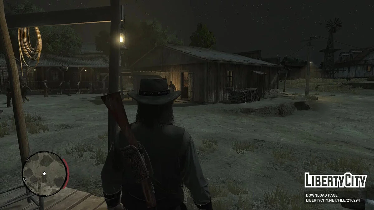 Мини-карта в стиле RDR2 V2 / Red Dead Redemption