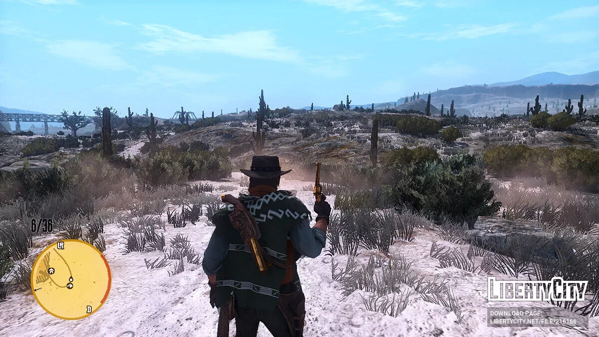 Мини-карта в стиле RDR2 / Red Dead Redemption