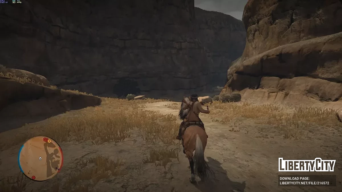 Минималистичная мини-карта / Red Dead Redemption