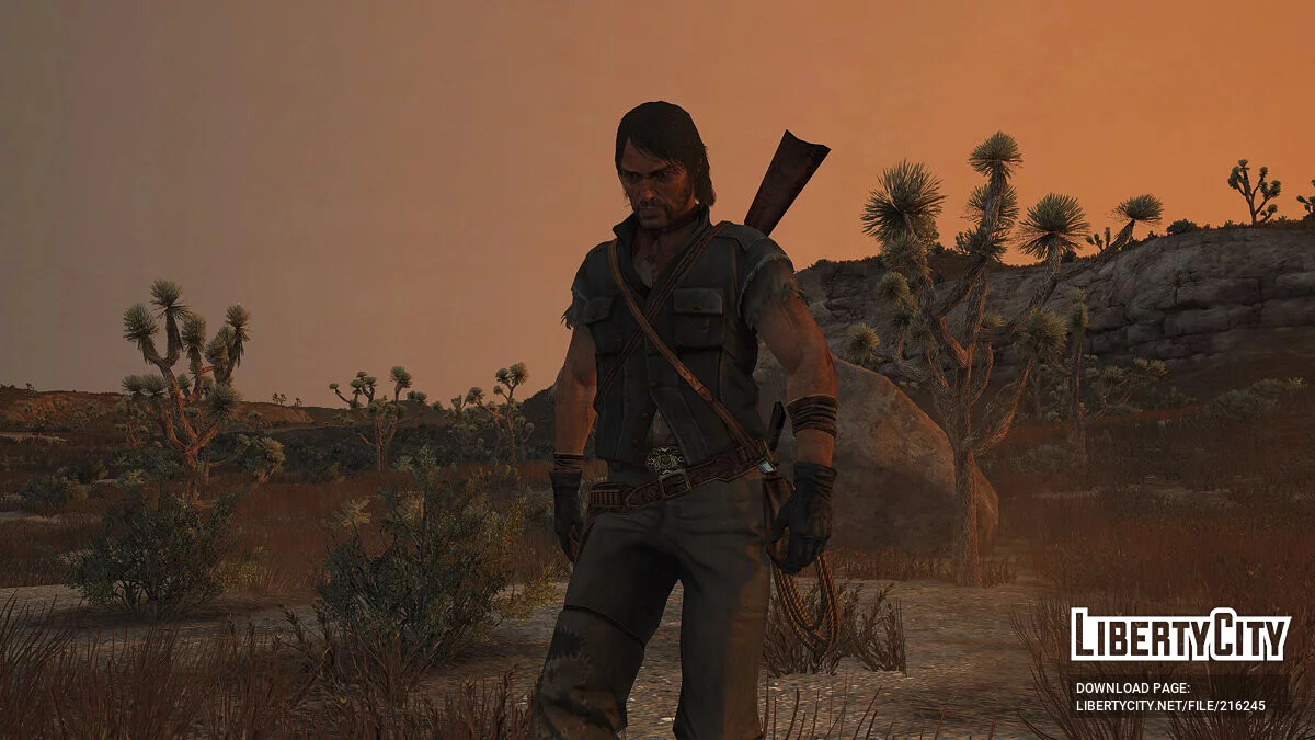 Наряд банды Уолтонов без шляпы / Red Dead Redemption