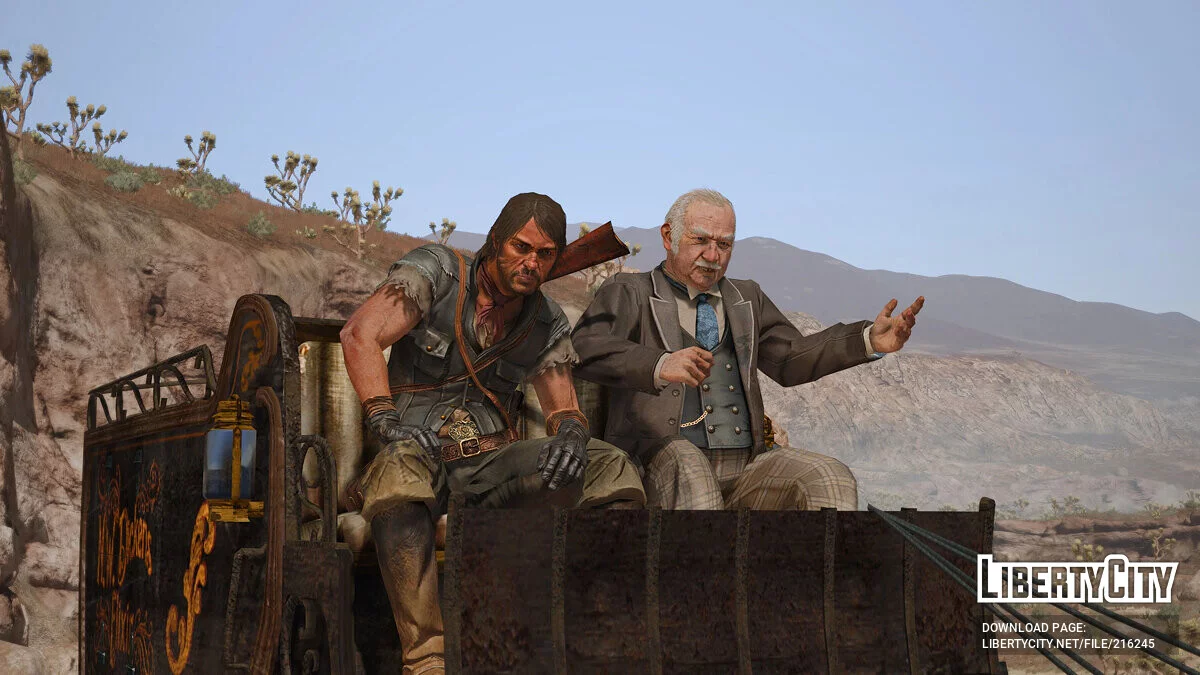 Наряд банды Уолтонов без шляпы / Red Dead Redemption