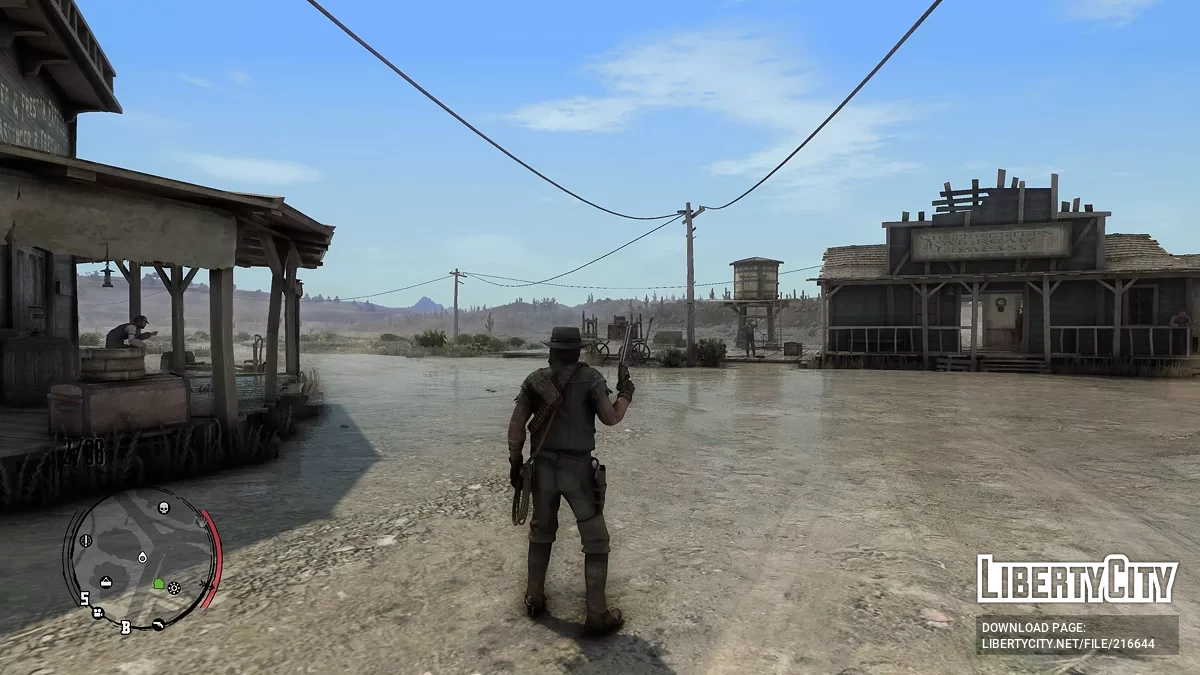 Наряд банды Уолтонов со шляпой Джона Марстона / Red Dead Redemption