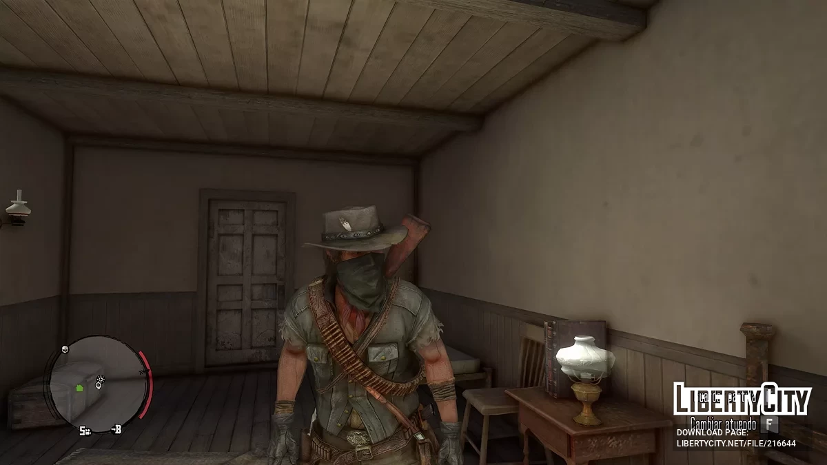Наряд банды Уолтонов со шляпой Джона Марстона / Red Dead Redemption