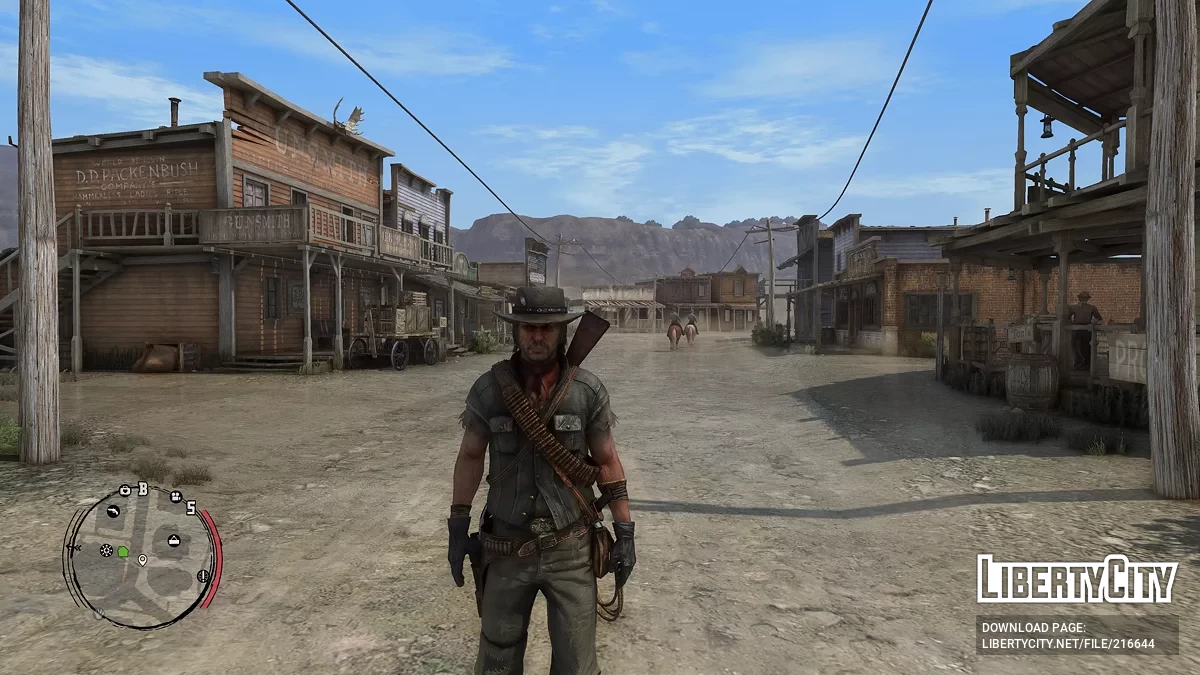 Наряд банды Уолтонов со шляпой Джона Марстона / Red Dead Redemption