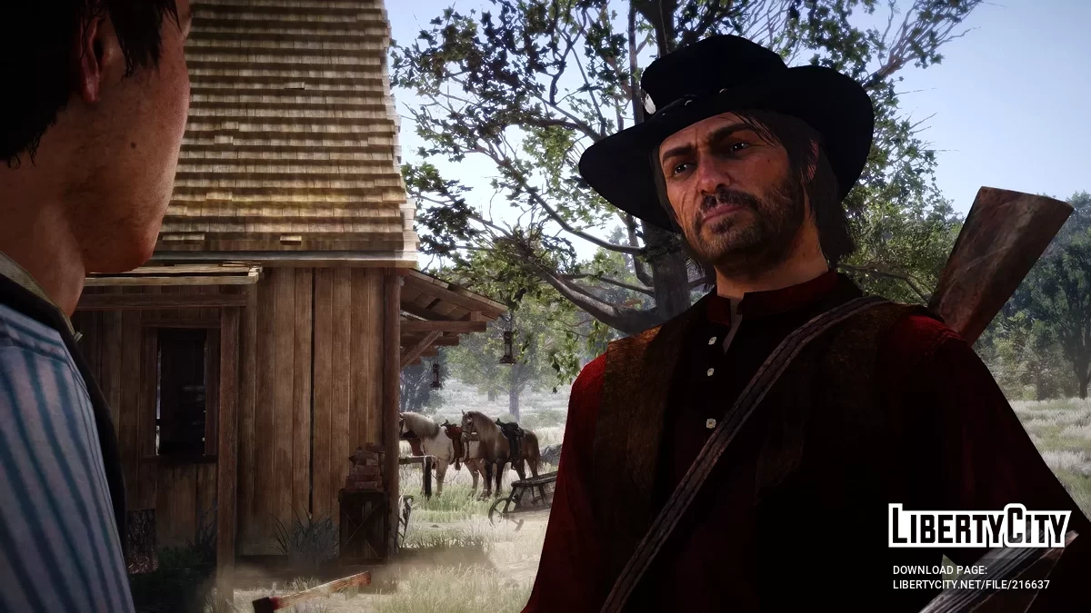 Новые цвета для одежды Джона / Red Dead Redemption