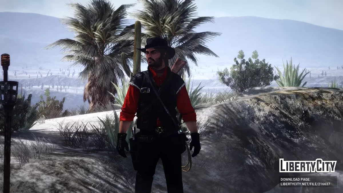 Новые цвета для одежды Джона / Red Dead Redemption