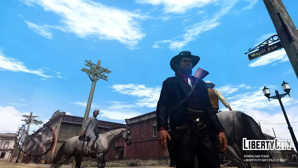 Новые цвета для одежды Джона / Red Dead Redemption
