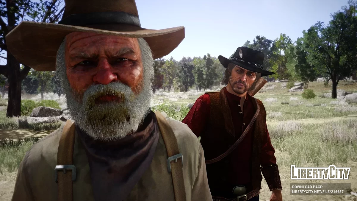 Новые цвета для одежды Джона / Red Dead Redemption