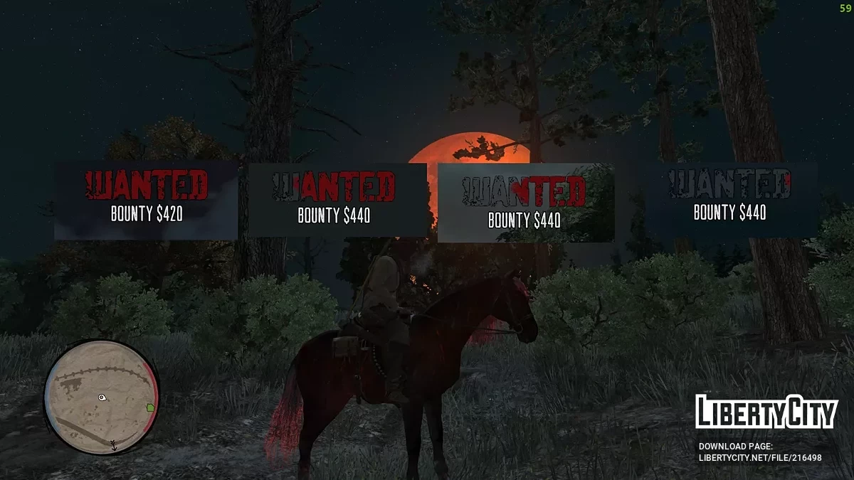 Новый логотип уровня розыска / Red Dead Redemption