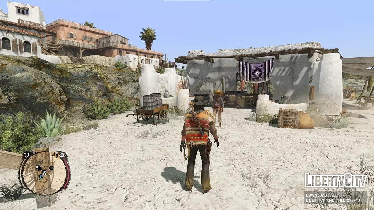 Новый рисованный радар и иконки / Red Dead Redemption