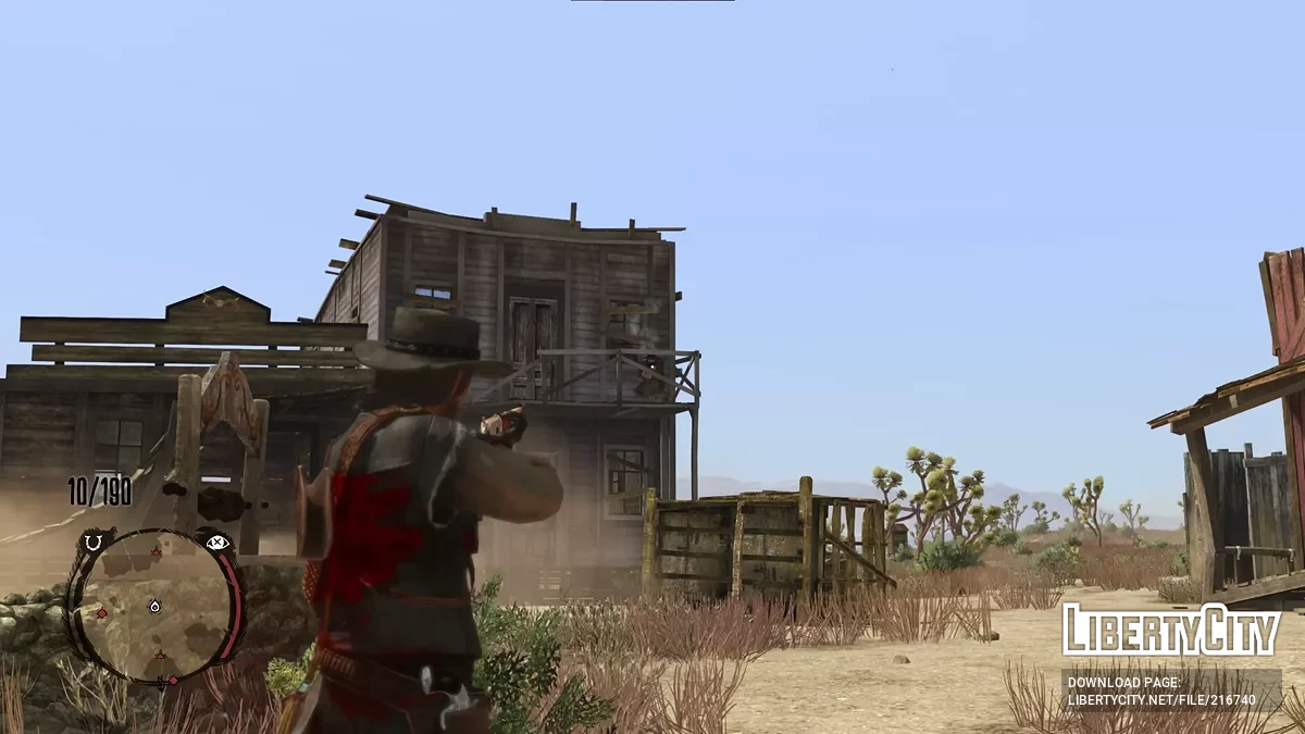 Новый рисованный радар и иконки / Red Dead Redemption