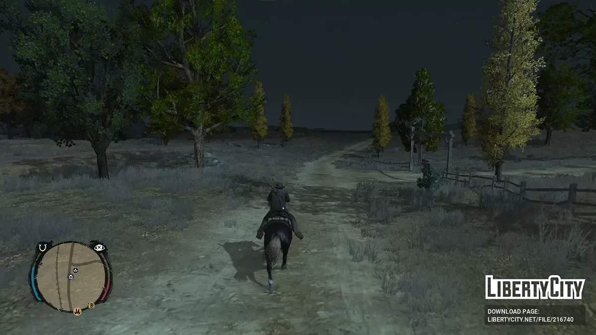 Новый рисованный радар и иконки / Red Dead Redemption