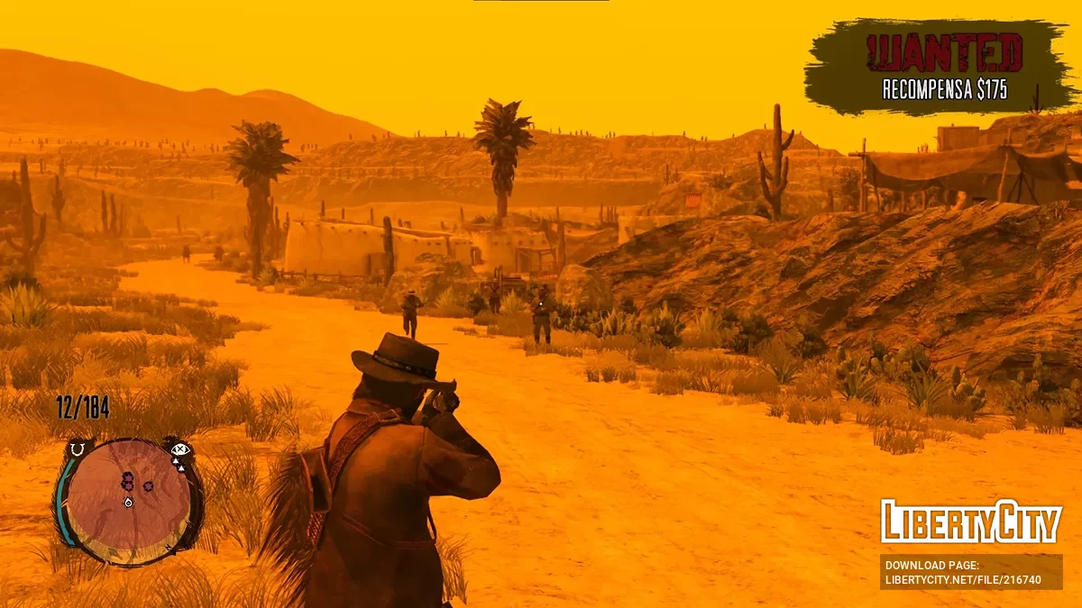 Новый рисованный радар и иконки / Red Dead Redemption