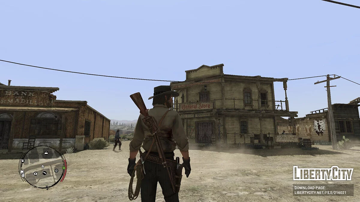 Раненный Джон Марстон вместо стандартной версии / Red Dead Redemption