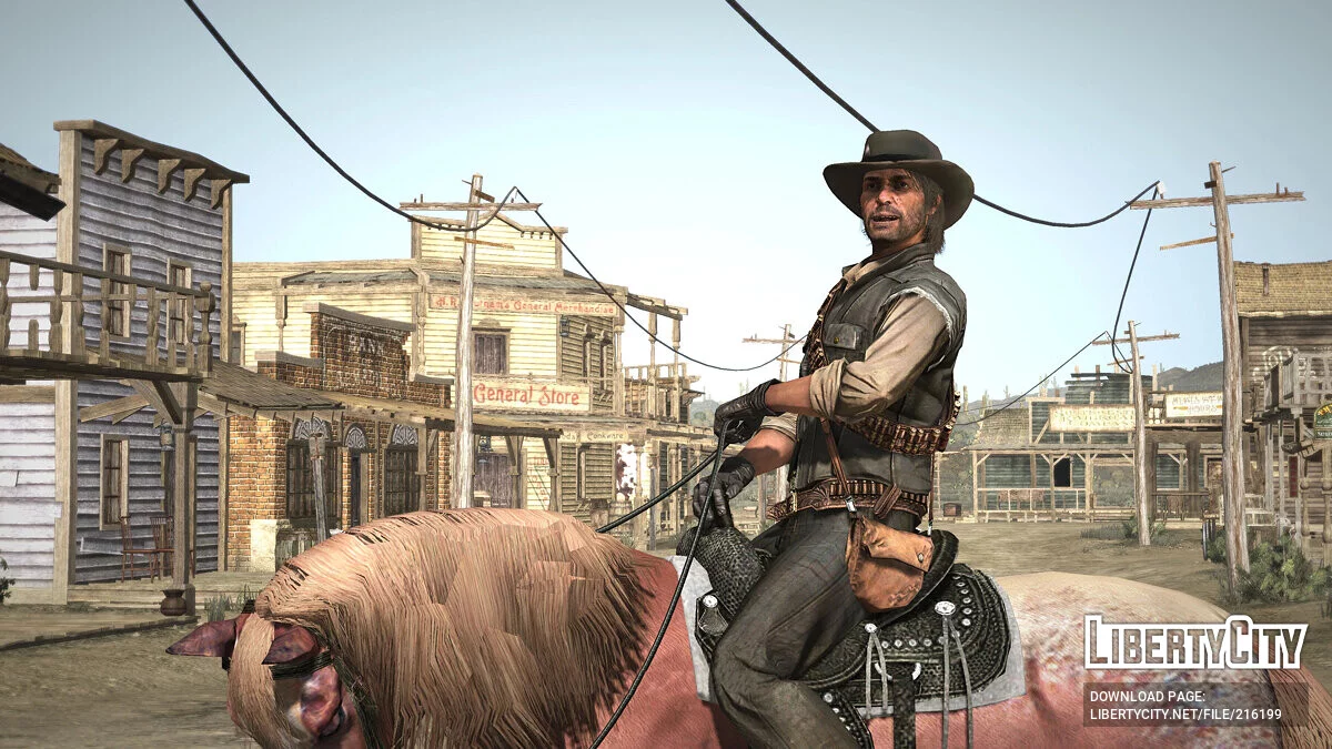 Разбойник на лошади / Red Dead Redemption