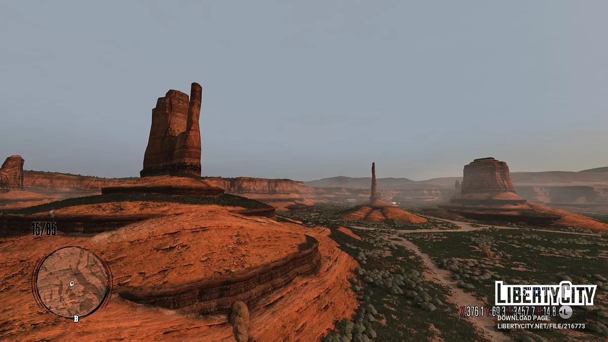 Ретекстур мексиканских скал / Red Dead Redemption