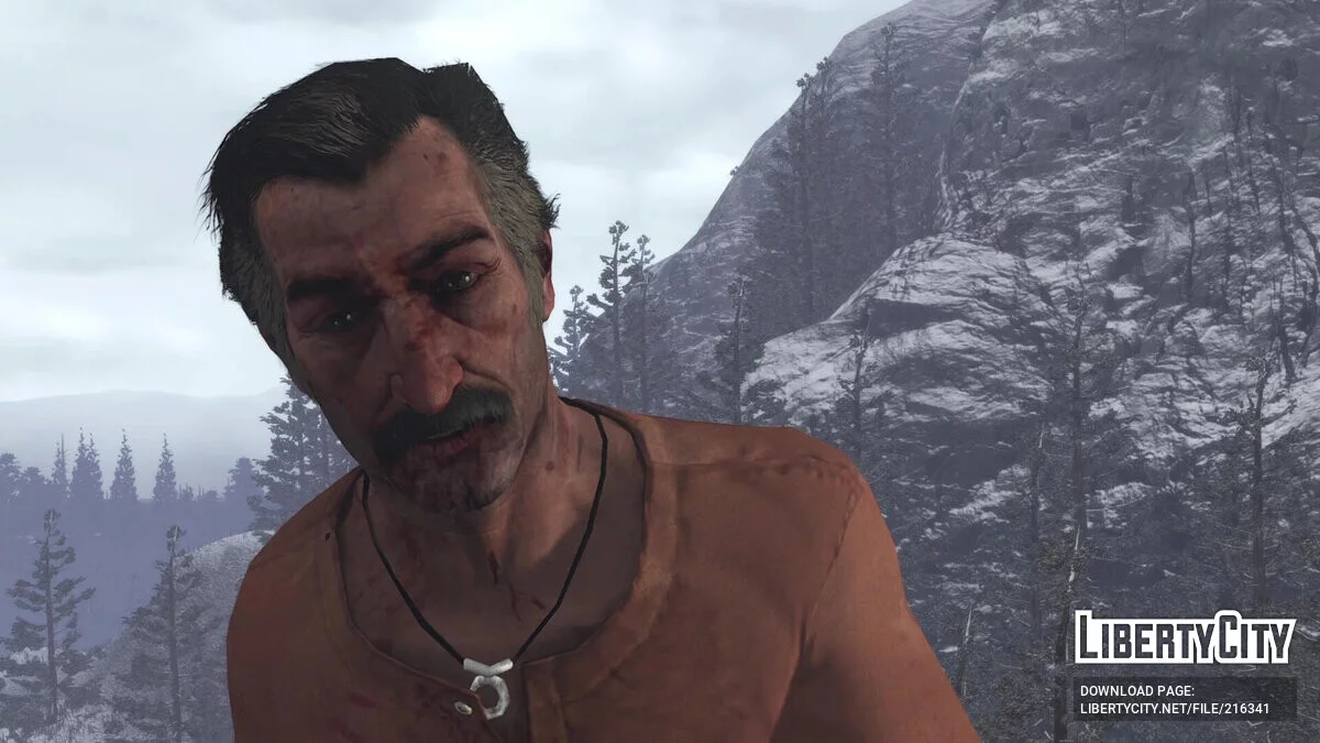 Улучшение текстур Датча / Red Dead Redemption