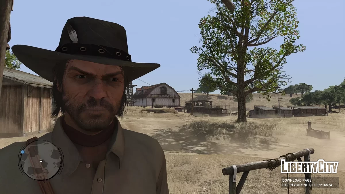 Улучшение текстур Джона Марстона в 4 раза / Red Dead Redemption