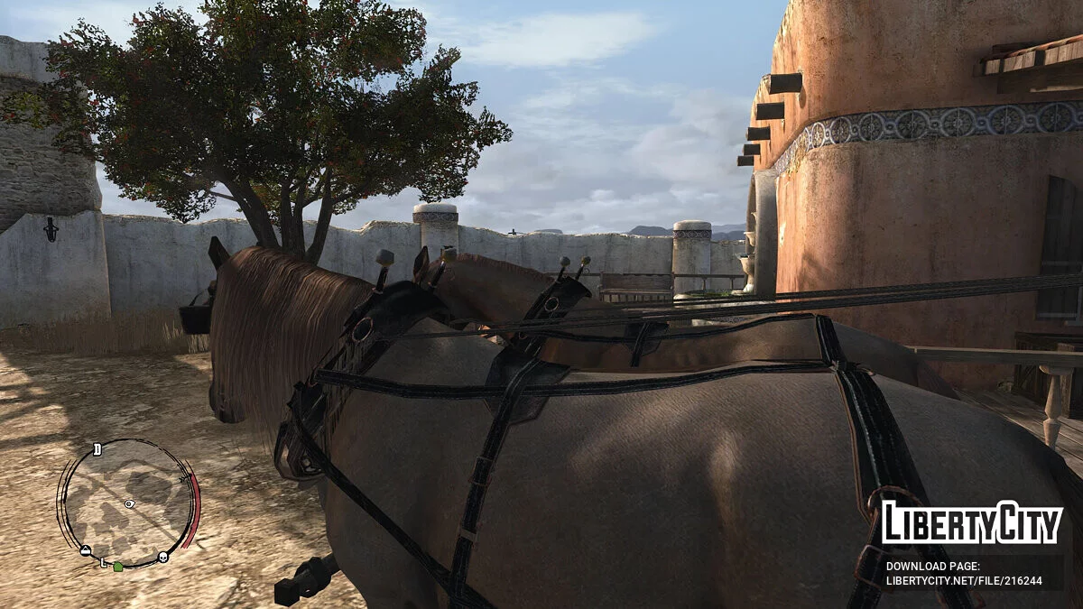 Улучшение текстур лошадей в 2 раза / Red Dead Redemption