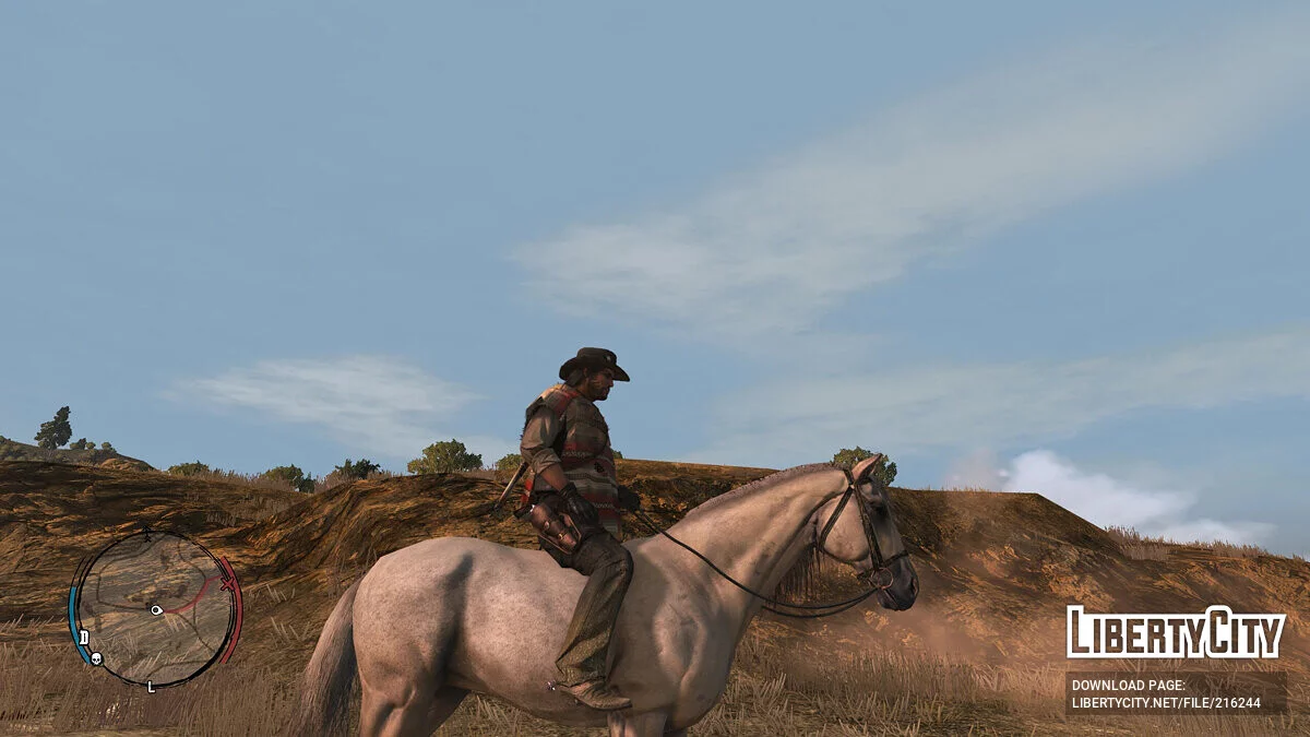 Улучшение текстур лошадей в 2 раза / Red Dead Redemption