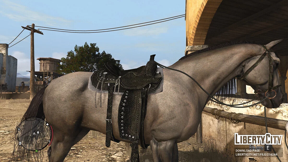 Улучшение текстур лошадей в 2 раза / Red Dead Redemption