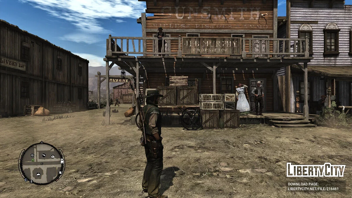 Улучшенная мини-карта / Red Dead Redemption