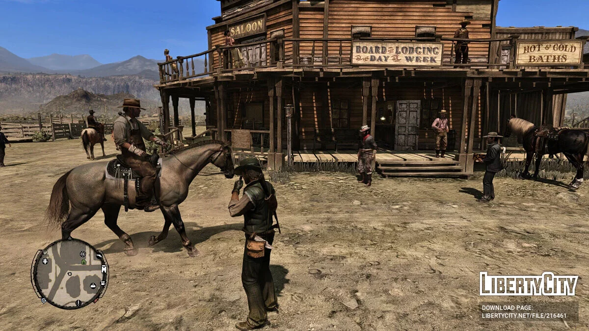Улучшенная мини-карта / Red Dead Redemption